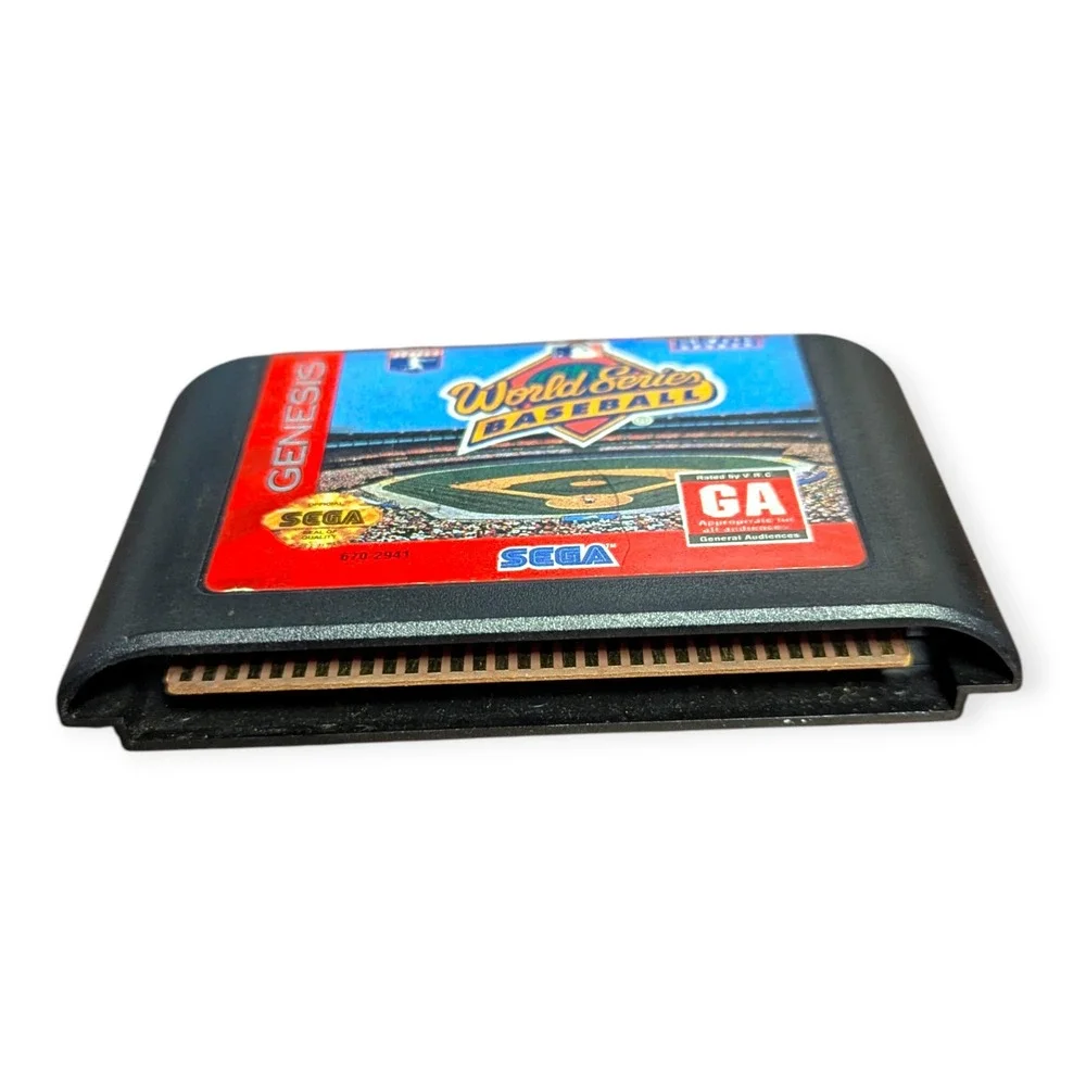 World Series Baseball‎ Sega Genesis 1994 MLB Sports Game with Case 010086012224
